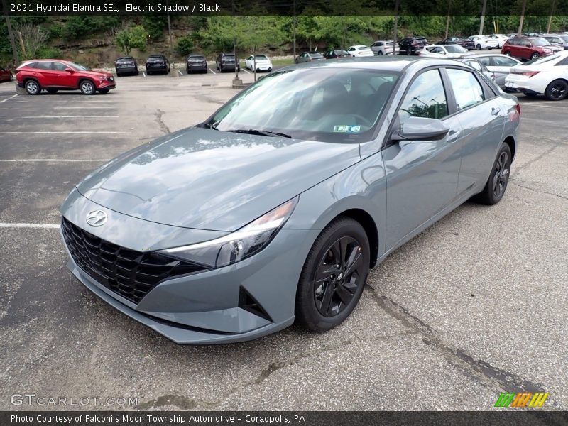 Electric Shadow / Black 2021 Hyundai Elantra SEL