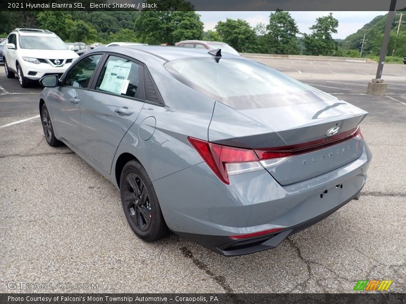 Electric Shadow / Black 2021 Hyundai Elantra SEL