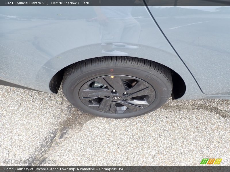 Electric Shadow / Black 2021 Hyundai Elantra SEL