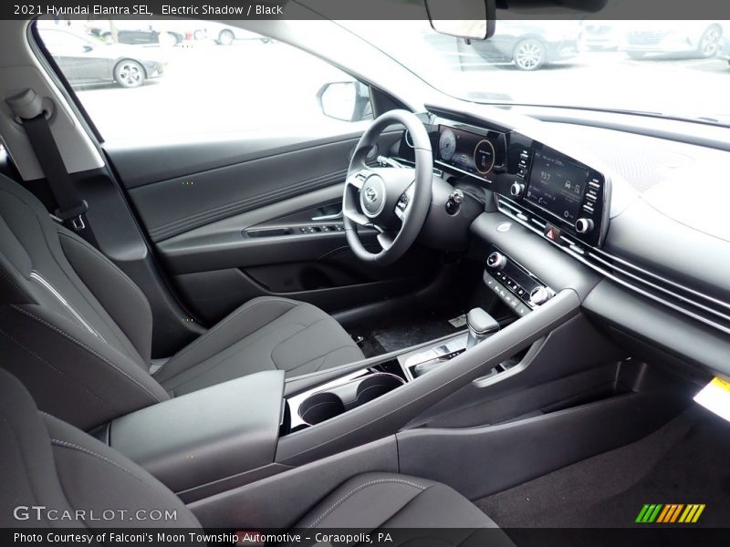 Electric Shadow / Black 2021 Hyundai Elantra SEL