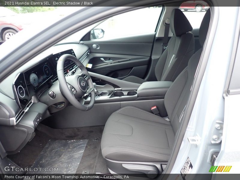 Electric Shadow / Black 2021 Hyundai Elantra SEL