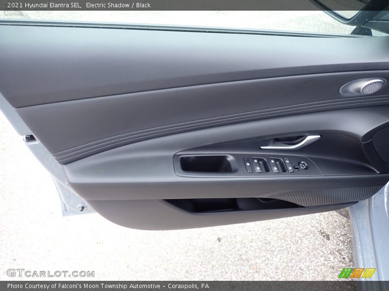 Electric Shadow / Black 2021 Hyundai Elantra SEL
