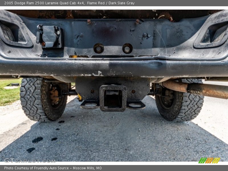 Flame Red / Dark Slate Gray 2005 Dodge Ram 2500 Laramie Quad Cab 4x4