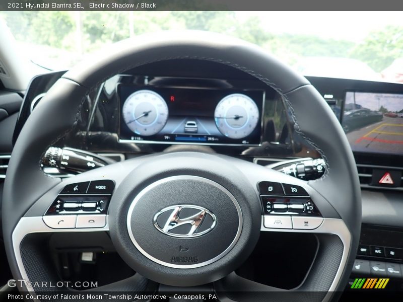 Electric Shadow / Black 2021 Hyundai Elantra SEL