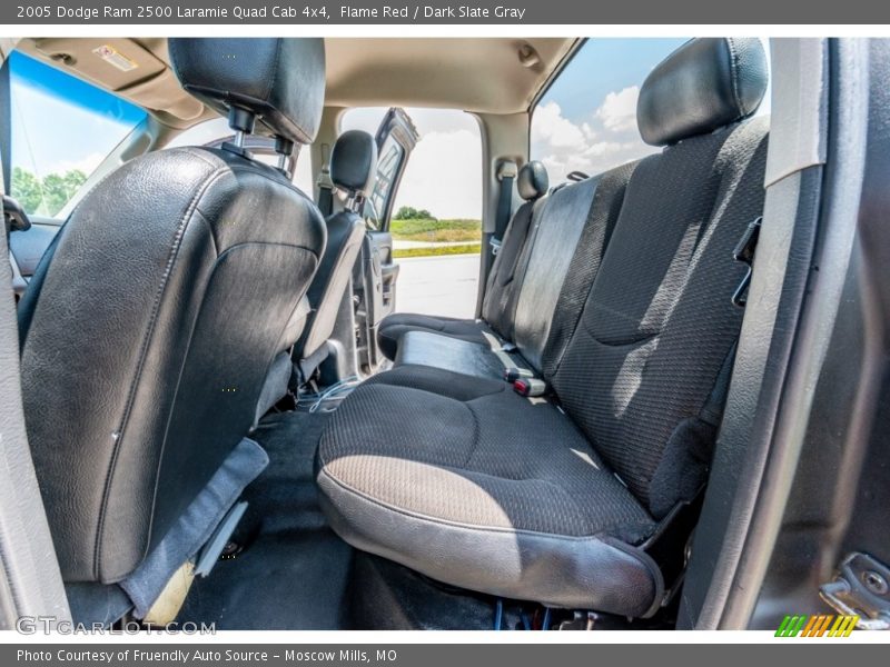 Flame Red / Dark Slate Gray 2005 Dodge Ram 2500 Laramie Quad Cab 4x4