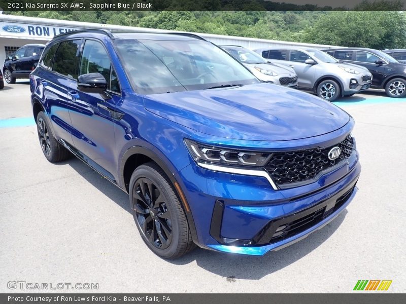 Front 3/4 View of 2021 Sorento SX AWD