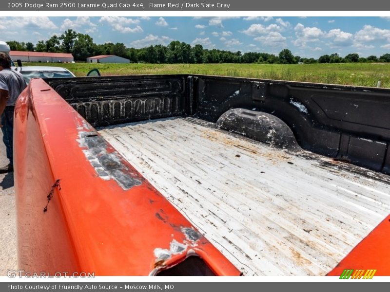 Flame Red / Dark Slate Gray 2005 Dodge Ram 2500 Laramie Quad Cab 4x4