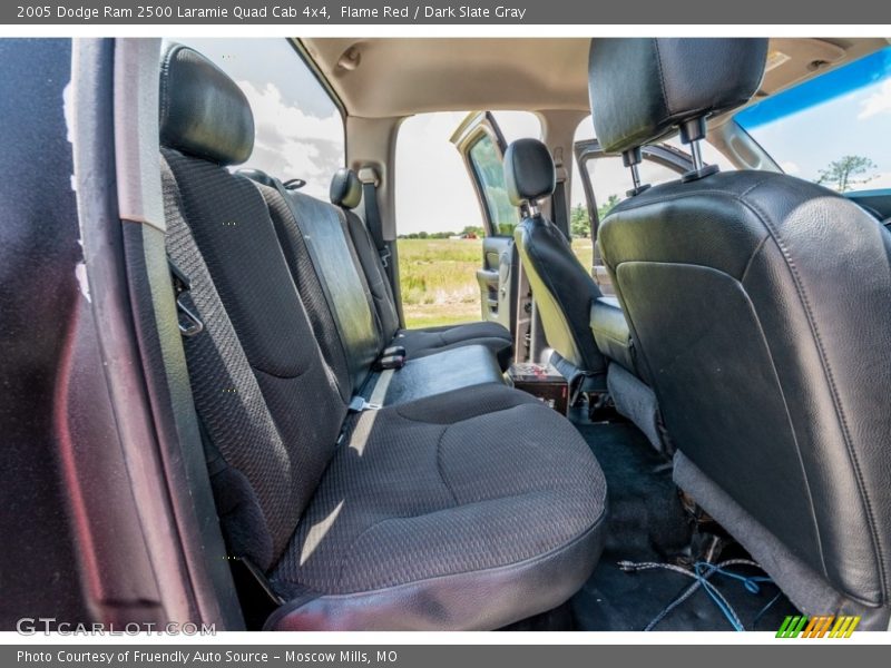 Flame Red / Dark Slate Gray 2005 Dodge Ram 2500 Laramie Quad Cab 4x4