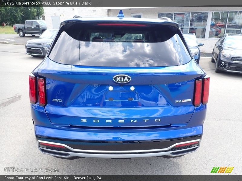 Sapphire Blue / Black 2021 Kia Sorento SX AWD