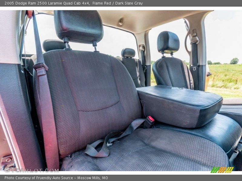 Flame Red / Dark Slate Gray 2005 Dodge Ram 2500 Laramie Quad Cab 4x4