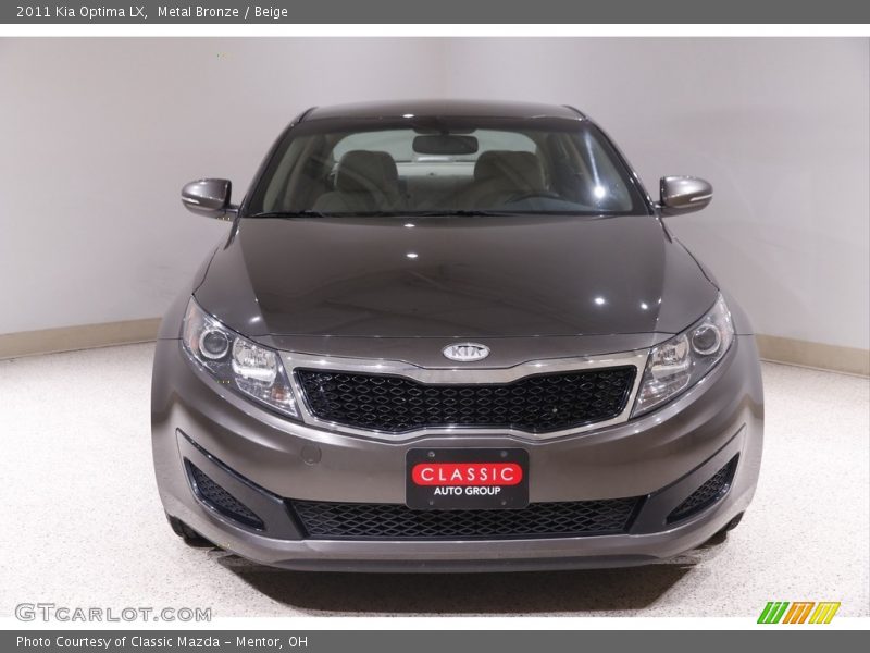 Metal Bronze / Beige 2011 Kia Optima LX