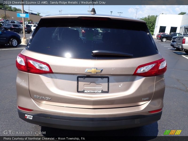 Sandy Ridge Metallic / Medium Ash Gray 2019 Chevrolet Equinox LS AWD