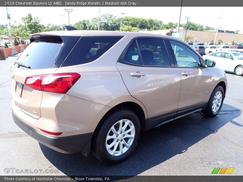 Sandy Ridge Metallic / Medium Ash Gray 2019 Chevrolet Equinox LS AWD