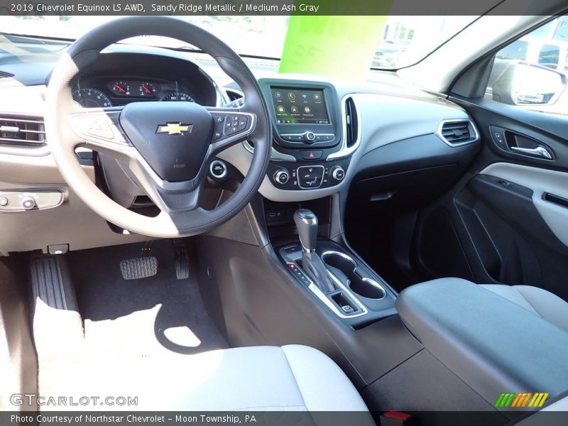 Sandy Ridge Metallic / Medium Ash Gray 2019 Chevrolet Equinox LS AWD