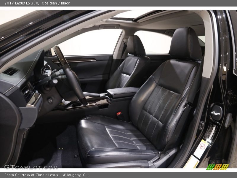 Obsidian / Black 2017 Lexus ES 350