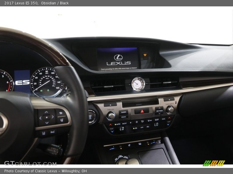 Obsidian / Black 2017 Lexus ES 350