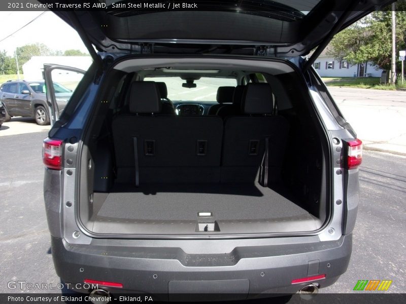 Satin Steel Metallic / Jet Black 2021 Chevrolet Traverse RS AWD