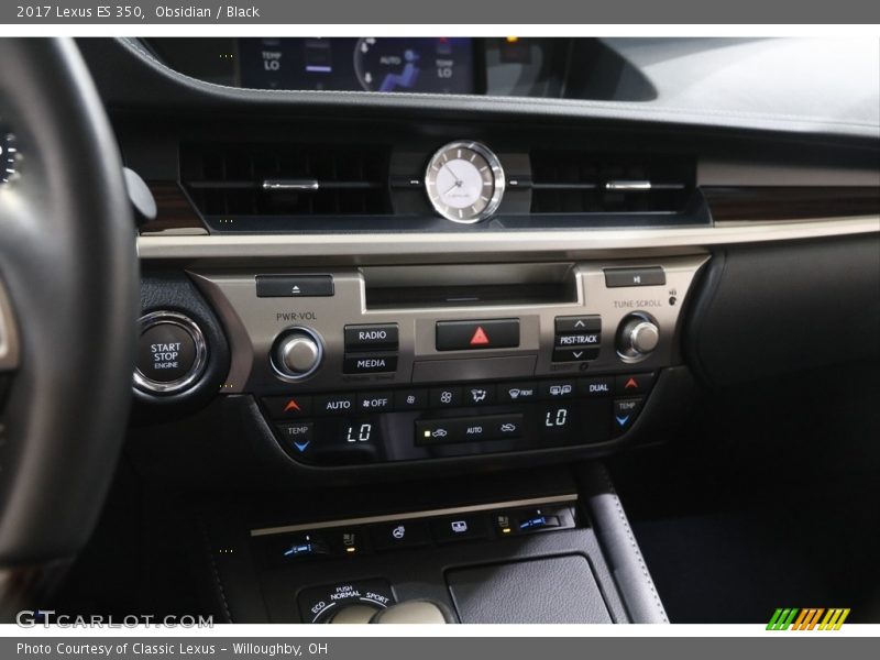 Obsidian / Black 2017 Lexus ES 350