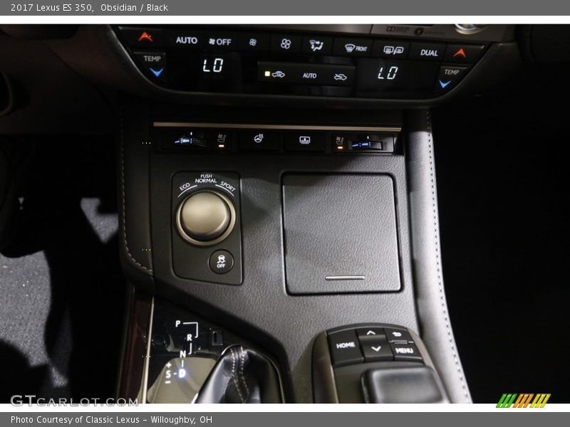 Obsidian / Black 2017 Lexus ES 350