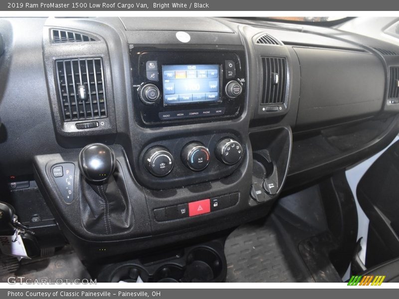 Bright White / Black 2019 Ram ProMaster 1500 Low Roof Cargo Van