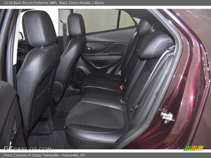 Black Cherry Metallic / Ebony 2018 Buick Encore Preferred AWD