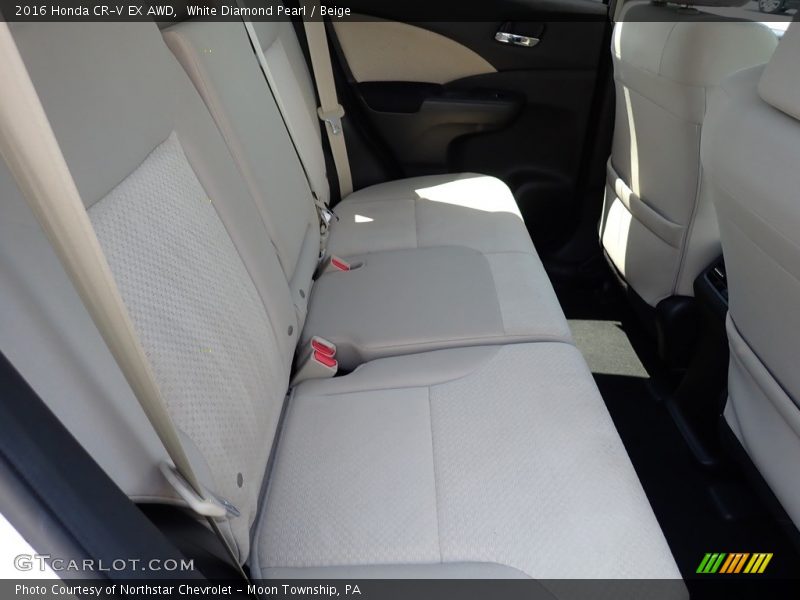 Rear Seat of 2016 CR-V EX AWD