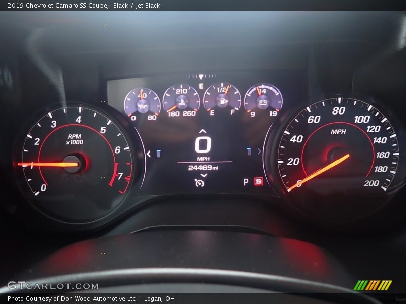 Black / Jet Black 2019 Chevrolet Camaro SS Coupe