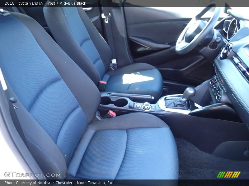 Frost / Mid-Blue Black 2018 Toyota Yaris iA