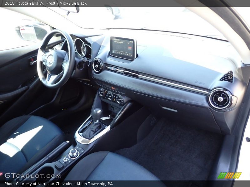 Frost / Mid-Blue Black 2018 Toyota Yaris iA