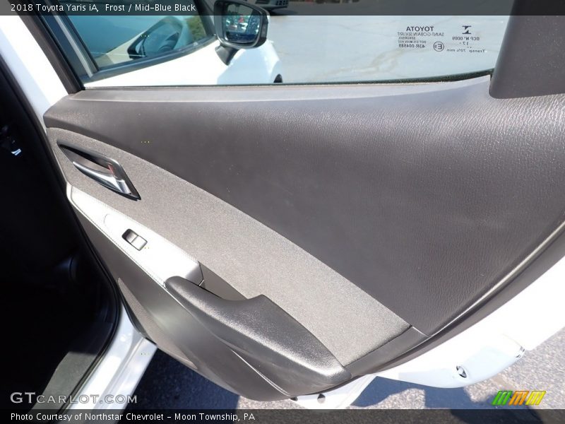 Frost / Mid-Blue Black 2018 Toyota Yaris iA