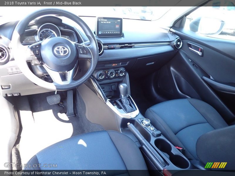 Frost / Mid-Blue Black 2018 Toyota Yaris iA