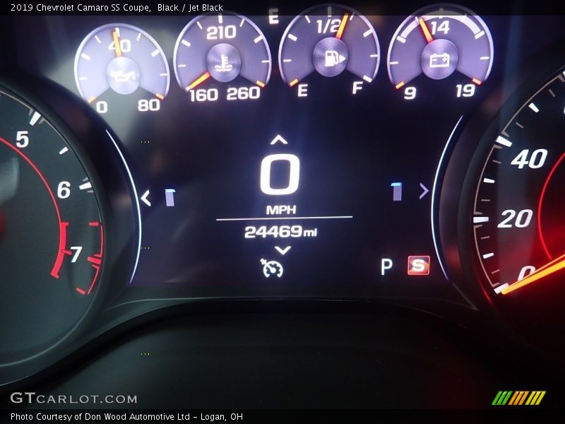 Black / Jet Black 2019 Chevrolet Camaro SS Coupe