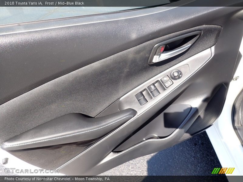 Frost / Mid-Blue Black 2018 Toyota Yaris iA