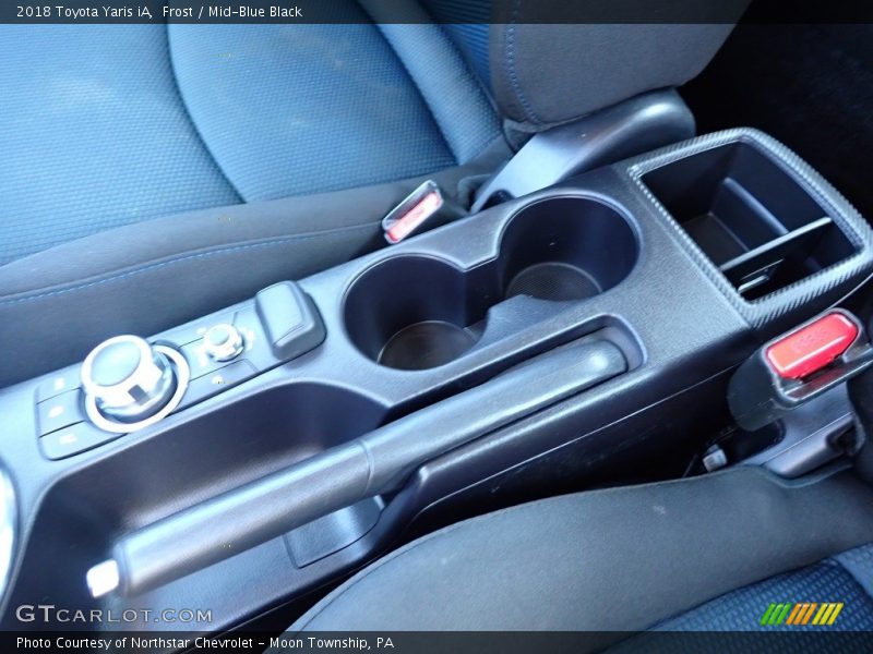 Frost / Mid-Blue Black 2018 Toyota Yaris iA