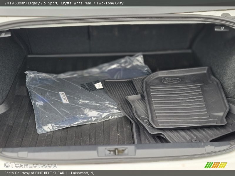 Crystal White Pearl / Two-Tone Gray 2019 Subaru Legacy 2.5i Sport