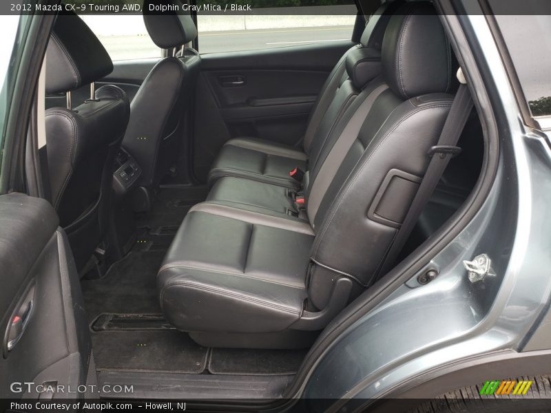 Dolphin Gray Mica / Black 2012 Mazda CX-9 Touring AWD