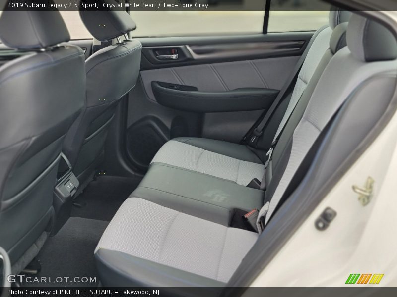Crystal White Pearl / Two-Tone Gray 2019 Subaru Legacy 2.5i Sport