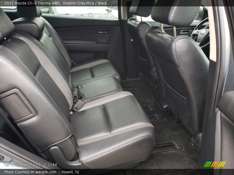 Dolphin Gray Mica / Black 2012 Mazda CX-9 Touring AWD