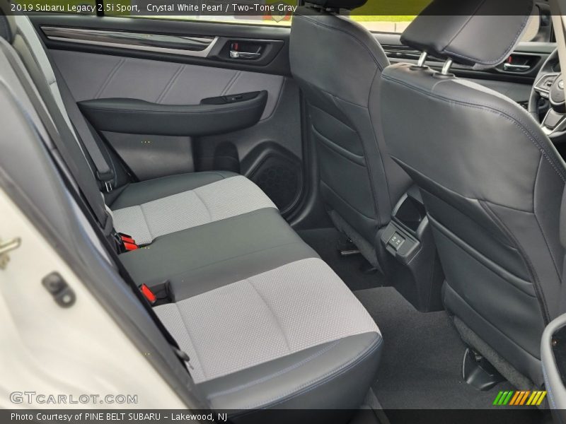 Crystal White Pearl / Two-Tone Gray 2019 Subaru Legacy 2.5i Sport