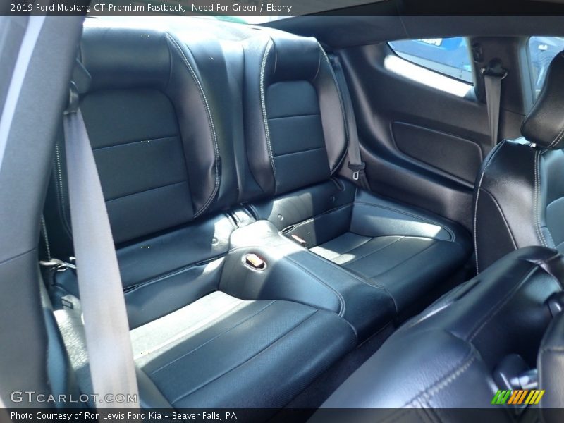 Need For Green / Ebony 2019 Ford Mustang GT Premium Fastback