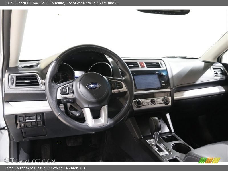 Dashboard of 2015 Outback 2.5i Premium
