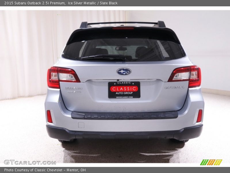 Ice Silver Metallic / Slate Black 2015 Subaru Outback 2.5i Premium