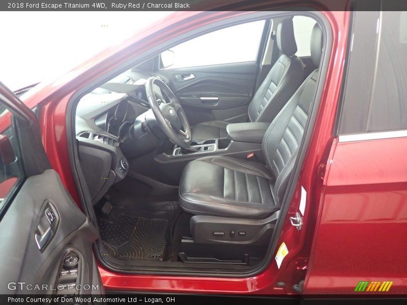 Ruby Red / Charcoal Black 2018 Ford Escape Titanium 4WD