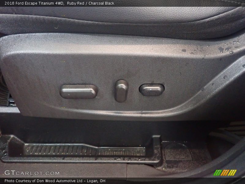 Ruby Red / Charcoal Black 2018 Ford Escape Titanium 4WD