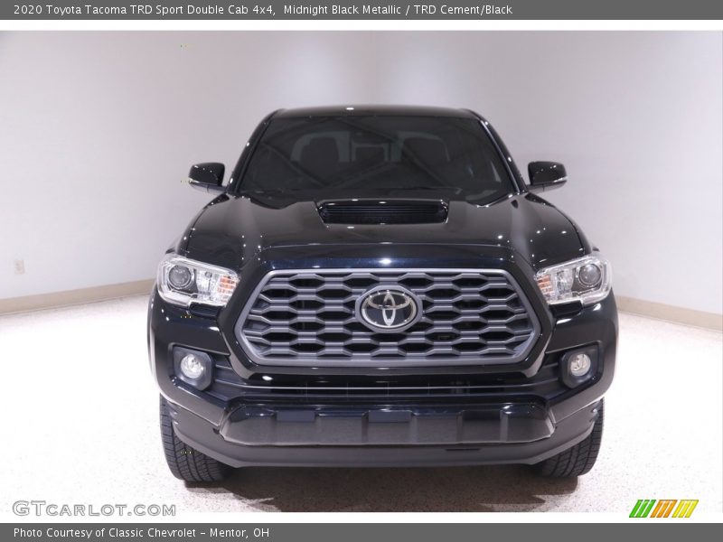 Midnight Black Metallic / TRD Cement/Black 2020 Toyota Tacoma TRD Sport Double Cab 4x4