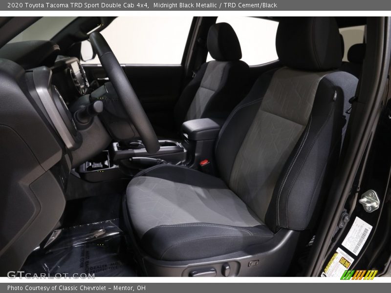 Front Seat of 2020 Tacoma TRD Sport Double Cab 4x4