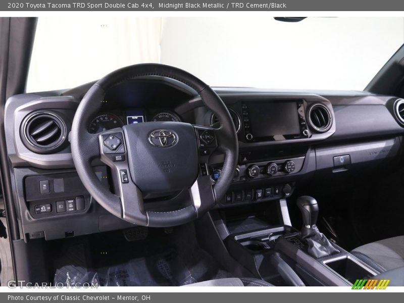 Midnight Black Metallic / TRD Cement/Black 2020 Toyota Tacoma TRD Sport Double Cab 4x4