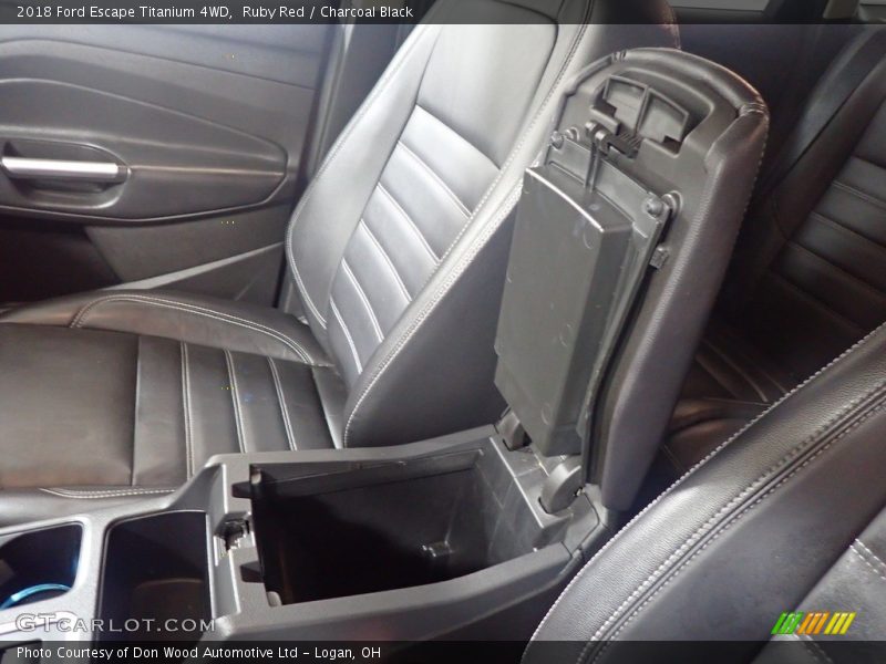 Ruby Red / Charcoal Black 2018 Ford Escape Titanium 4WD