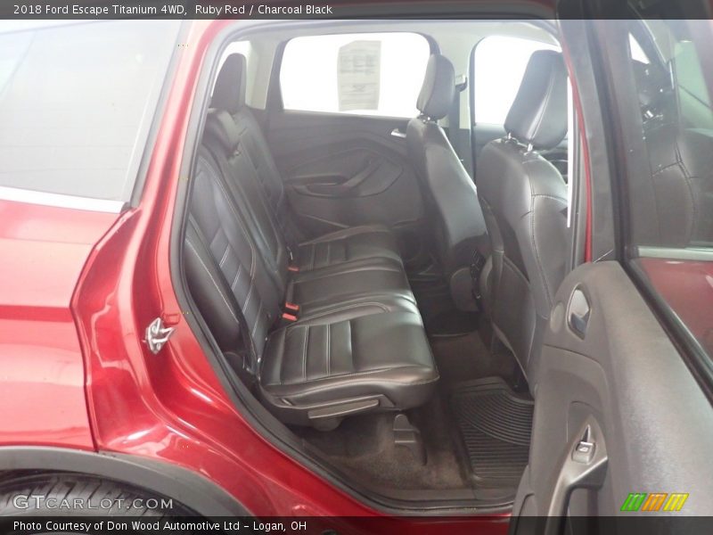 Ruby Red / Charcoal Black 2018 Ford Escape Titanium 4WD
