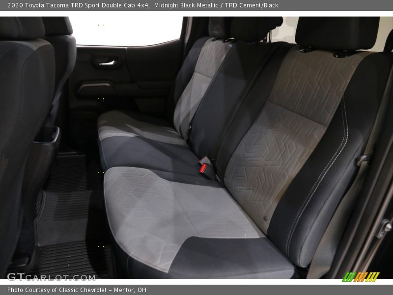Rear Seat of 2020 Tacoma TRD Sport Double Cab 4x4